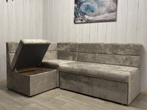 Кухонный уголок Уют-ЛЮКС со спальным местом (ППУ) велюр Comfort 03 в Игре - igra.ok-mebel.com | фото 5