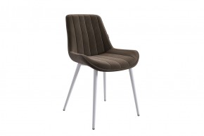 ЛАРИ Стул (кофе (велюр)/белый​​​​​​​) в Игре - igra.ok-mebel.com | фото
