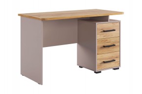 ЛАЙТ 2 Стол компьютерный (1200) кашемир/дуб крафт золотой в Игре - igra.ok-mebel.com | фото