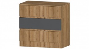 ЛЕНОРА Комод 3 ящика (графит) в Игре - igra.ok-mebel.com | фото