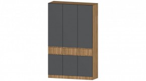 ЛЕНОРА Шкаф 3х створчатый (графит) в Игре - igra.ok-mebel.com | фото