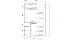 ЛЕНОРА Спальный гарнитур (модульный) кашемир в Игре - igra.ok-mebel.com | фото 9