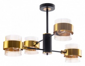 Люстра на штанге Arte Lamp Carlo A8205SP-4BK в Игре - igra.ok-mebel.com | фото