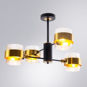 Люстра на штанге Arte Lamp Carlo A8205SP-4BK в Игре - igra.ok-mebel.com | фото 2