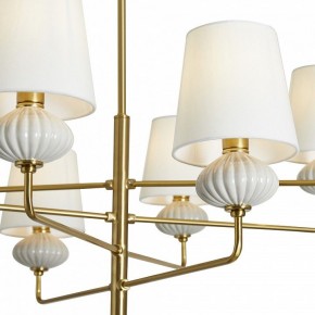 Люстра на штанге Freya Ceramics FR2029PL-08BS в Игре - igra.ok-mebel.com | фото 10