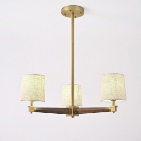 Люстра на штанге Imperiumloft Jorgenson Beige/Dark wood STAVRA01 в Игре - igra.ok-mebel.com | фото 3