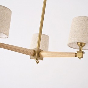 Люстра на штанге Imperiumloft Jorgenson Beige/Light wood STAVRA01 в Игре - igra.ok-mebel.com | фото 11