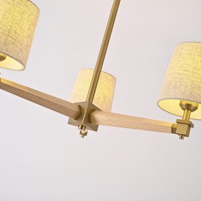 Люстра на штанге Imperiumloft Jorgenson Beige/Light wood STAVRA01 в Игре - igra.ok-mebel.com | фото 13