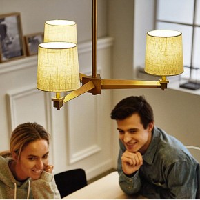 Люстра на штанге Imperiumloft Jorgenson Beige/Light wood STAVRA01 в Игре - igra.ok-mebel.com | фото 8
