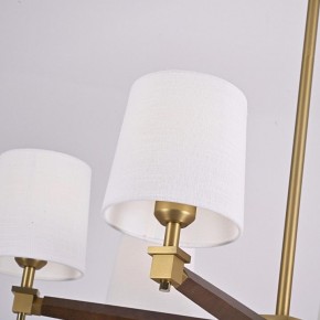 Люстра на штанге Imperiumloft Jorgenson White/Dark wood STAVRA01 в Игре - igra.ok-mebel.com | фото 11