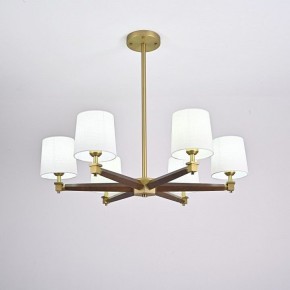 Люстра на штанге Imperiumloft Jorgenson White/Dark wood STAVRA01 в Игре - igra.ok-mebel.com | фото 2