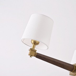 Люстра на штанге Imperiumloft Jorgenson White/Dark wood STAVRA01 в Игре - igra.ok-mebel.com | фото 10
