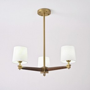 Люстра на штанге Imperiumloft Jorgenson White/Dark wood STAVRA01 в Игре - igra.ok-mebel.com | фото 3