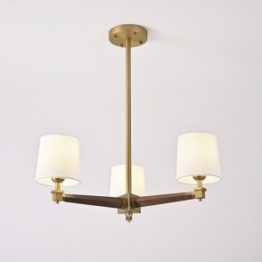 Люстра на штанге Imperiumloft Jorgenson White/Dark wood STAVRA01 в Игре - igra.ok-mebel.com | фото 4