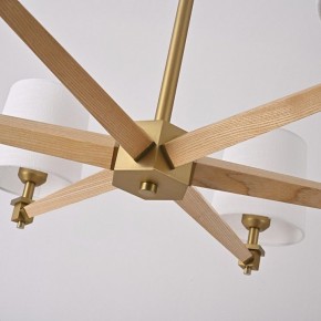 Люстра на штанге Imperiumloft Jorgenson White/Light wood STAVRA01 в Игре - igra.ok-mebel.com | фото 13