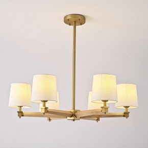 Люстра на штанге Imperiumloft Jorgenson White/Light wood STAVRA01 в Игре - igra.ok-mebel.com | фото 3