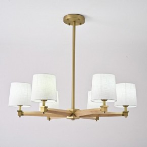 Люстра на штанге Imperiumloft Jorgenson White/Light wood STAVRA01 в Игре - igra.ok-mebel.com | фото 4