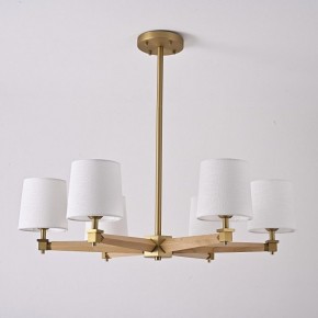 Люстра на штанге Imperiumloft Jorgenson White/Light wood STAVRA01 в Игре - igra.ok-mebel.com | фото 5