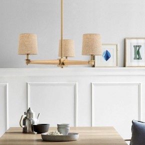 Люстра на штанге Imperiumloft Jorgenson White/Light wood STAVRA01 в Игре - igra.ok-mebel.com | фото 6