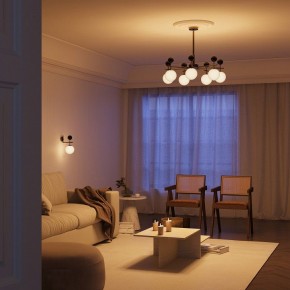 Люстра на штанге Maytoni Museo MOD436PL-05BS в Игре - igra.ok-mebel.com | фото 3