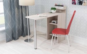 Стол маникюрный 4 трансформер с полками в Игре - igra.ok-mebel.com | фото