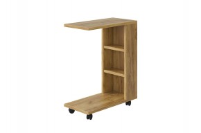 МАЛЬТА Столик прикроватный (дуб крафт золотой) в Игре - igra.ok-mebel.com | фото