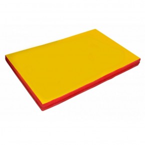 Мат гимнастический 2х1х0,05м цв. красный-желтый в Игре - igra.ok-mebel.com | фото