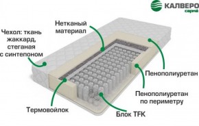 Матрас Лелия жаккард (800*1900/1950/2000*190) серия Калверо в Игре - igra.ok-mebel.com | фото