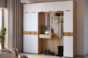 МЕБЕЛЬСОН К12 Прихожая (белое дерево) в Игре - igra.ok-mebel.com | фото