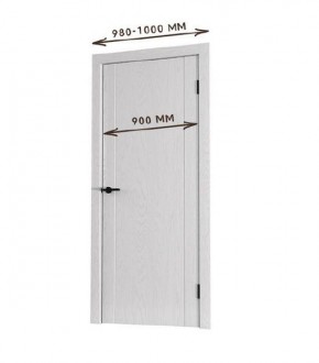 Межкомнатная дверь Bolivar Каньон браун (комплект) 900 в Игре - igra.ok-mebel.com | фото