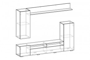 МИЯ Гостиная (ясень анкор светлый) в Игре - igra.ok-mebel.com | фото 2