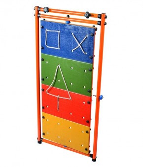 Модуль развивающий стенд цв.оранжевый радуга в Игре - igra.ok-mebel.com | фото