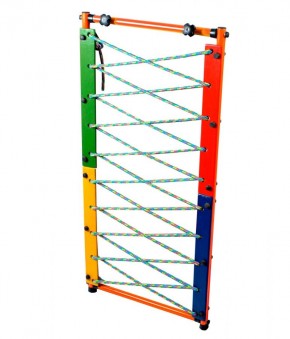 Модуль веревочный лаз цв.оранжевый радуга в Игре - igra.ok-mebel.com | фото