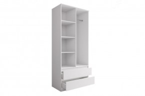 МОРИ МШ 900.2 Шкаф с 2мя дв и 2мя ящ. (белый) в Игре - igra.ok-mebel.com | фото 3