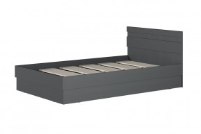 МС "Хилтон" Кровать 1,2 (графит) в Игре - igra.ok-mebel.com | фото 2