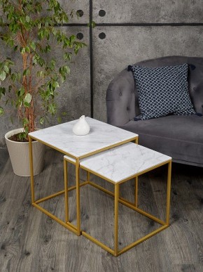 Набор из 2 столов журнальных МеталлАрт М002 в Игре - igra.ok-mebel.com | фото 11
