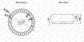 Накладная раковина melana mln-78452 (черная) в Игре - igra.ok-mebel.com | фото 2