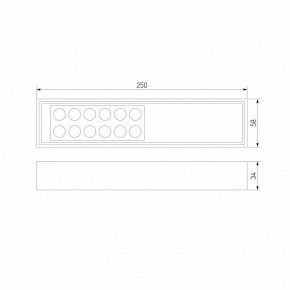 Накладной светильник Elektrostandard Tend a068849 в Игре - igra.ok-mebel.com | фото 3