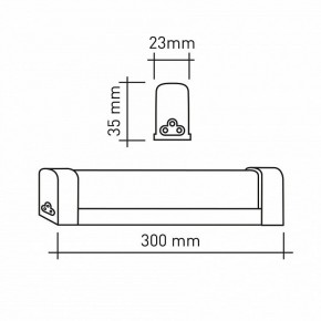 Накладной светильник Эра  LLED-04-0-40K-004 в Игре - igra.ok-mebel.com | фото 6