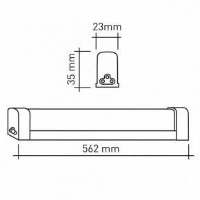 Накладной светильник Эра  LLED-04-0-40K-008 в Игре - igra.ok-mebel.com | фото 2