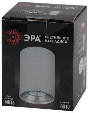 Накладной светильник Эра  OL1 GU10 SL/CH в Игре - igra.ok-mebel.com | фото 8