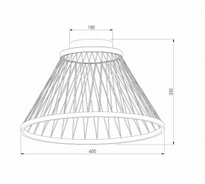 Накладной светильник Eurosvet Cesta 40019/1 LED коричневый в Игре - igra.ok-mebel.com | фото 4