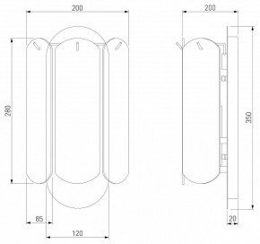 Накладной светильник Eurosvet Claire 60170/2 золото в Игре - igra.ok-mebel.com | фото 4