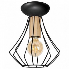 Накладной светильник Imex MD.9051 MD.9051-1-S-BK+WOOD в Игре - igra.ok-mebel.com | фото