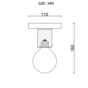 Накладной светильник Imperiumloft RH Utilitaire Socket 48,071 в Игре - igra.ok-mebel.com | фото 7