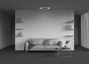 Накладной светильник Maytoni Lua C093CL-45W3K-W в Игре - igra.ok-mebel.com | фото 7