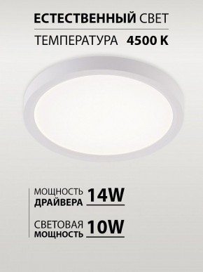 Накладной светильник Natali Kovaltseva PLAIN LED LAMPS 81113/1C в Игре - igra.ok-mebel.com | фото 4