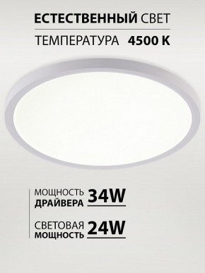 Накладной светильник Natali Kovaltseva PLAIN LED LAMPS 81113/3C в Игре - igra.ok-mebel.com | фото 3