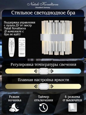 Накладной светильник Natali Kovaltseva ROYALTON LED LAMPS 81126/1W в Игре - igra.ok-mebel.com | фото 6