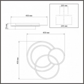 Накладной светильник Sonex Pine 7735/80L в Игре - igra.ok-mebel.com | фото 10